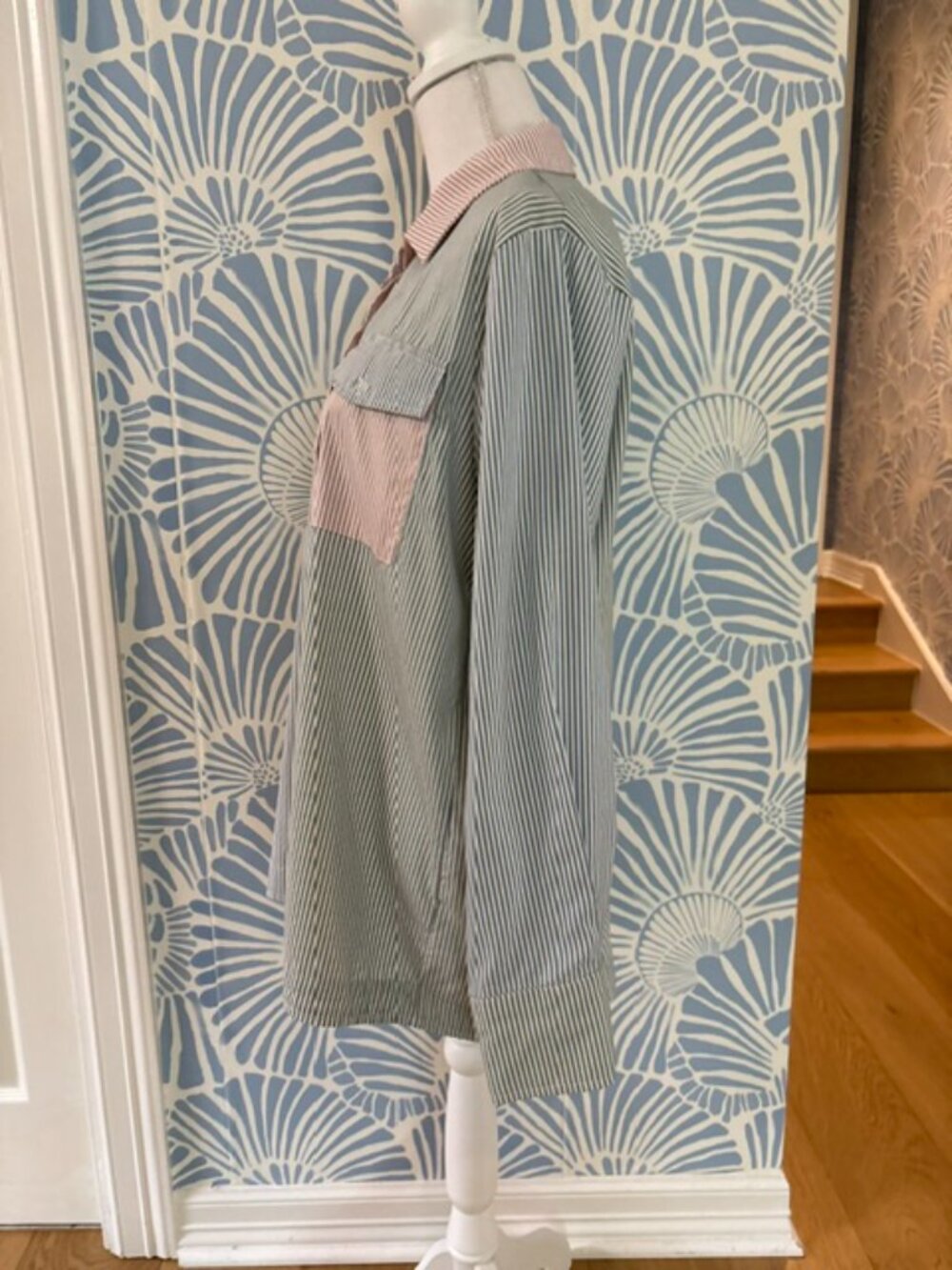 Anthropologie X 4SI3NNA Striped Megan Shirt Size Small - Picture 5 of 7